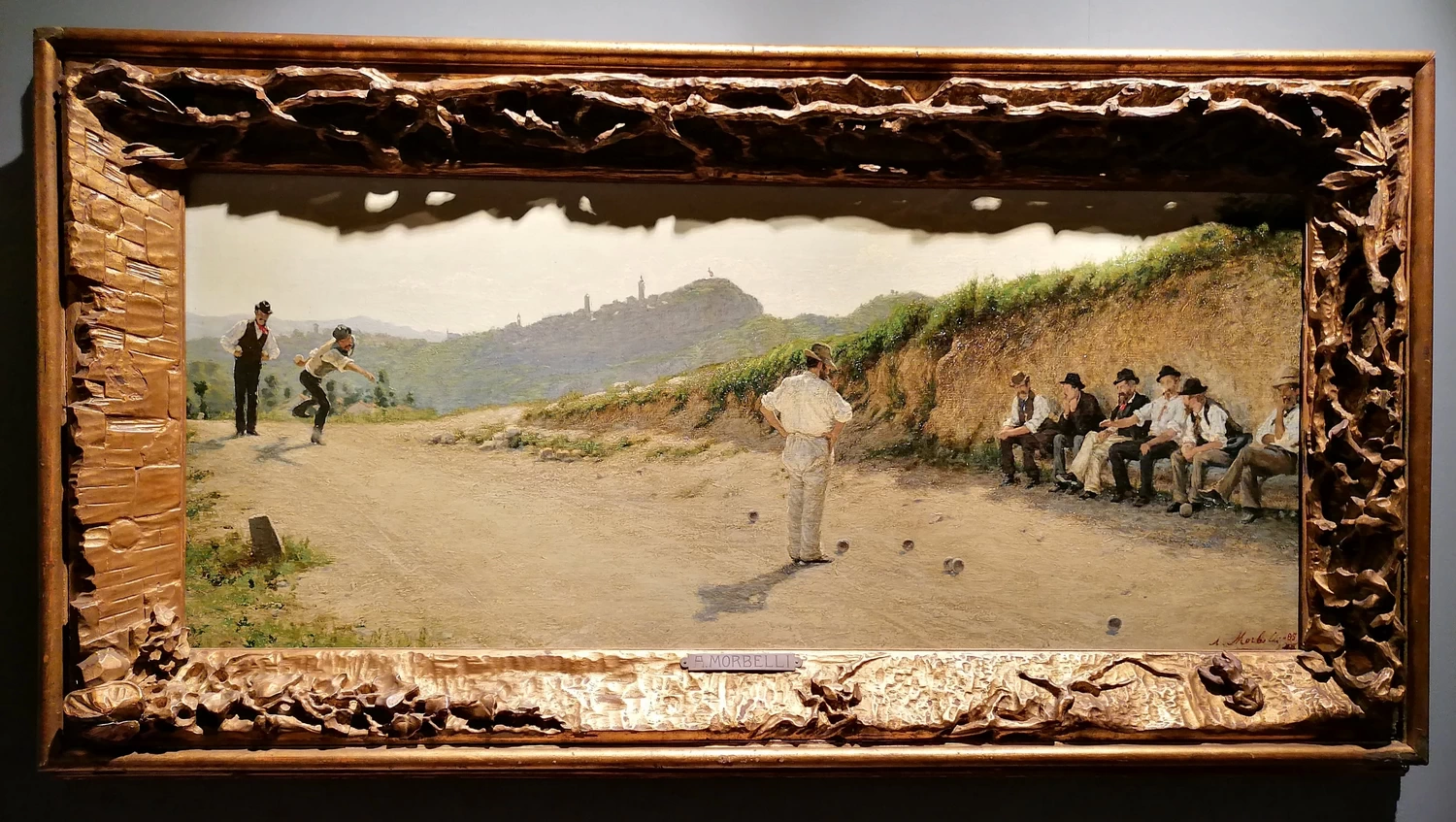 La partita a bocce - Collezione Marzotto Alfonsi, Rome